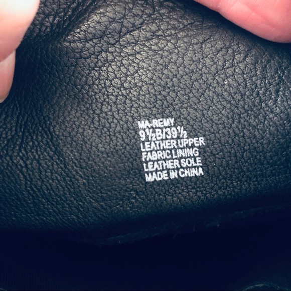 BCBGMAXAZRIA Black Leather Remy Wedge Boot Black - Picture 9 of 10